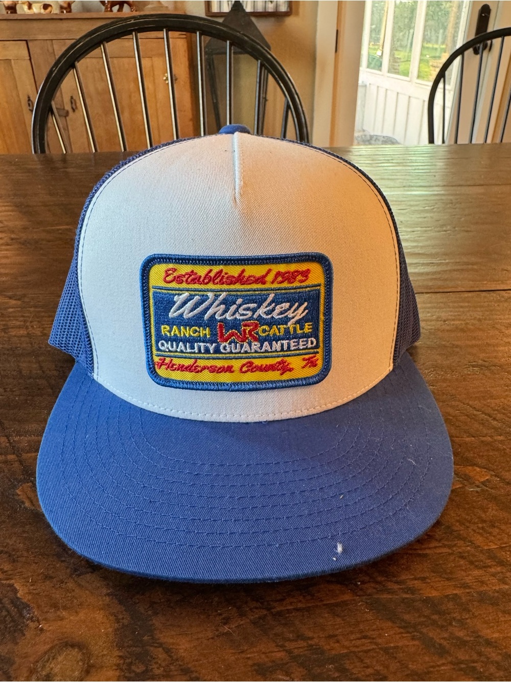 The Classic Blue & Gold Mesh Trucker Hat